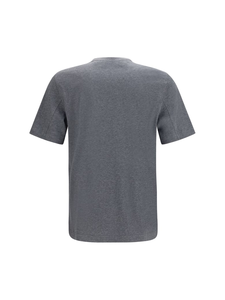 t-shirt printed cotton grey by Selfnex