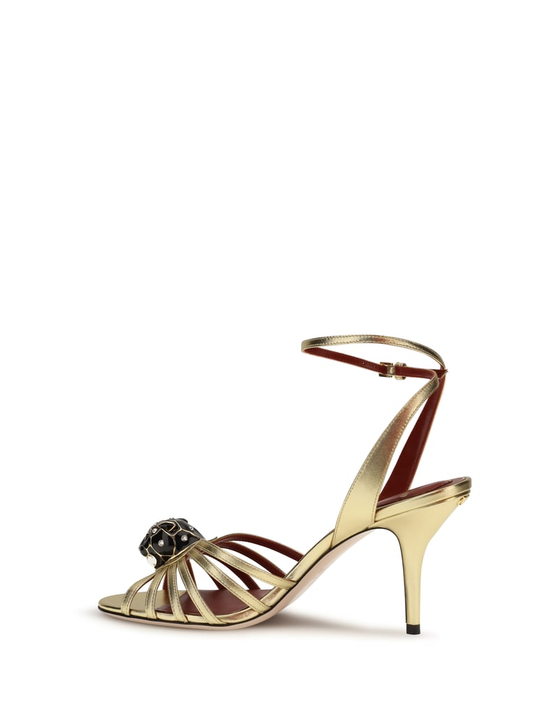 sandals pas de chat antique brass by Selfnex