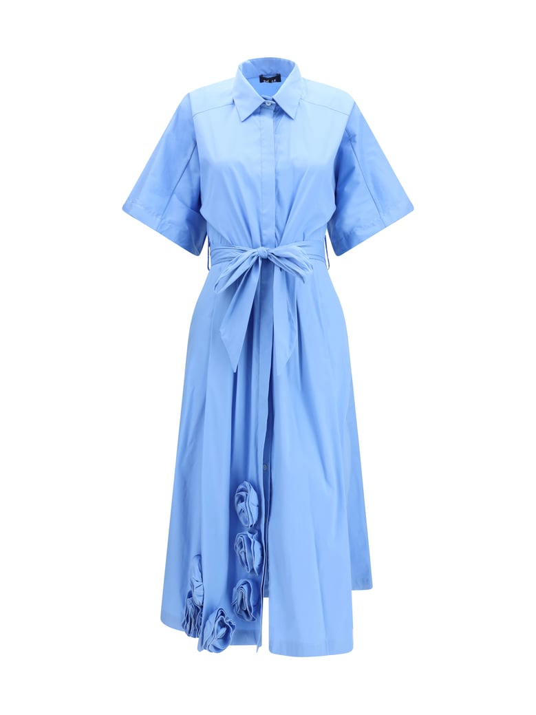 dress chemisier light blue by Selfnex