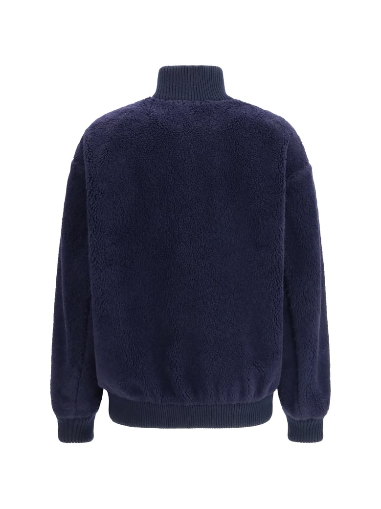 fleece jacket navy by Selfnex