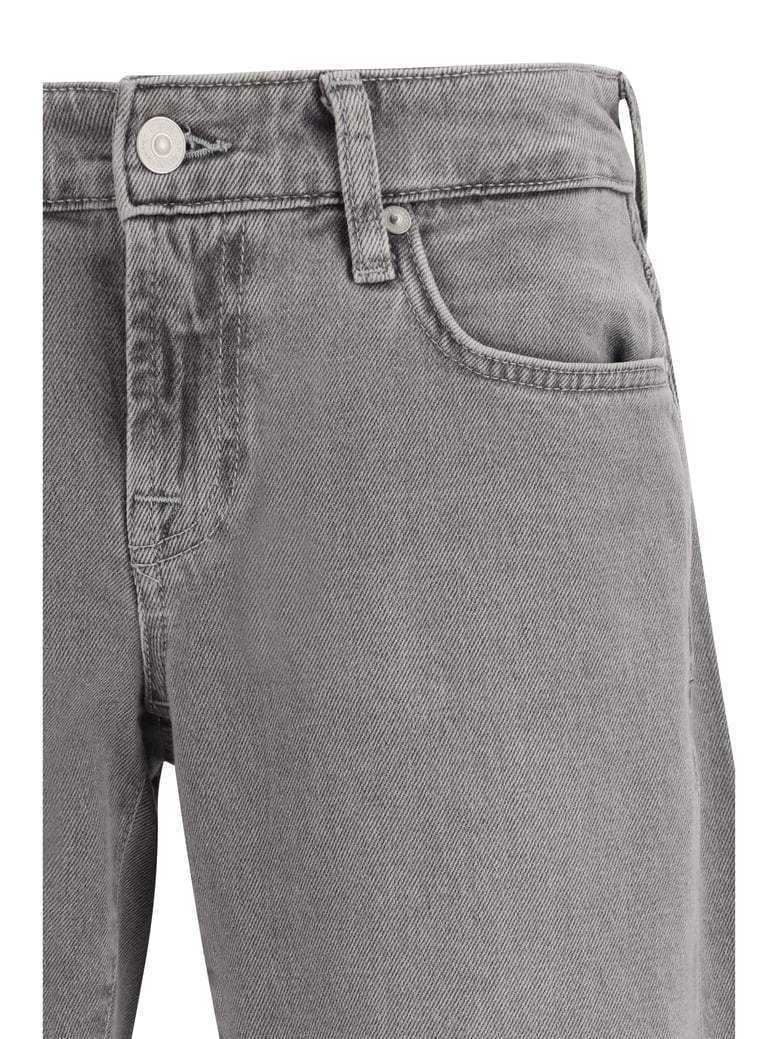 jeans low-rise straight grey by Selfnex
