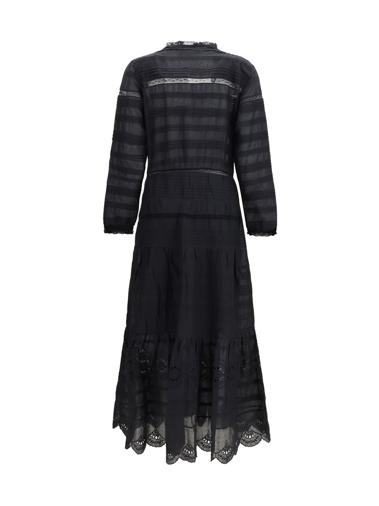 shirt dress daniva black by Selfnex