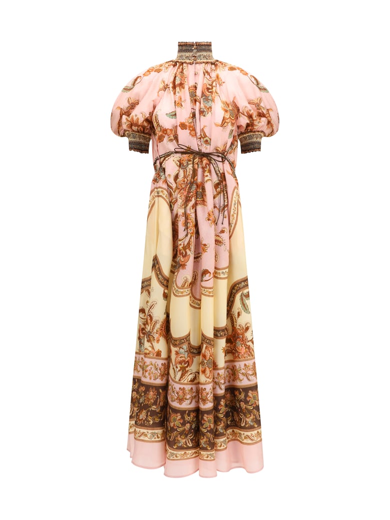 dress aster billow mauve jacobean by Selfnex