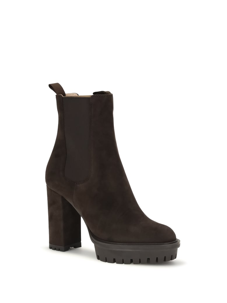 ankle boots barry suede mocha by Selfnex