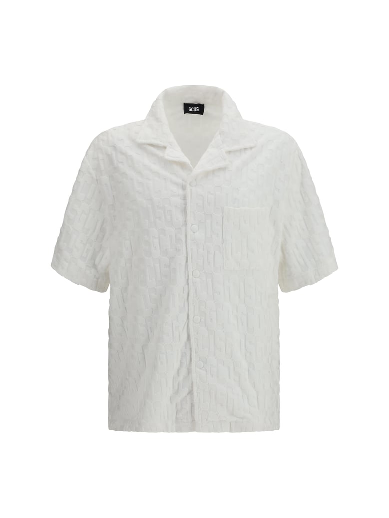 shirt monogram terry optic white by Selfnex