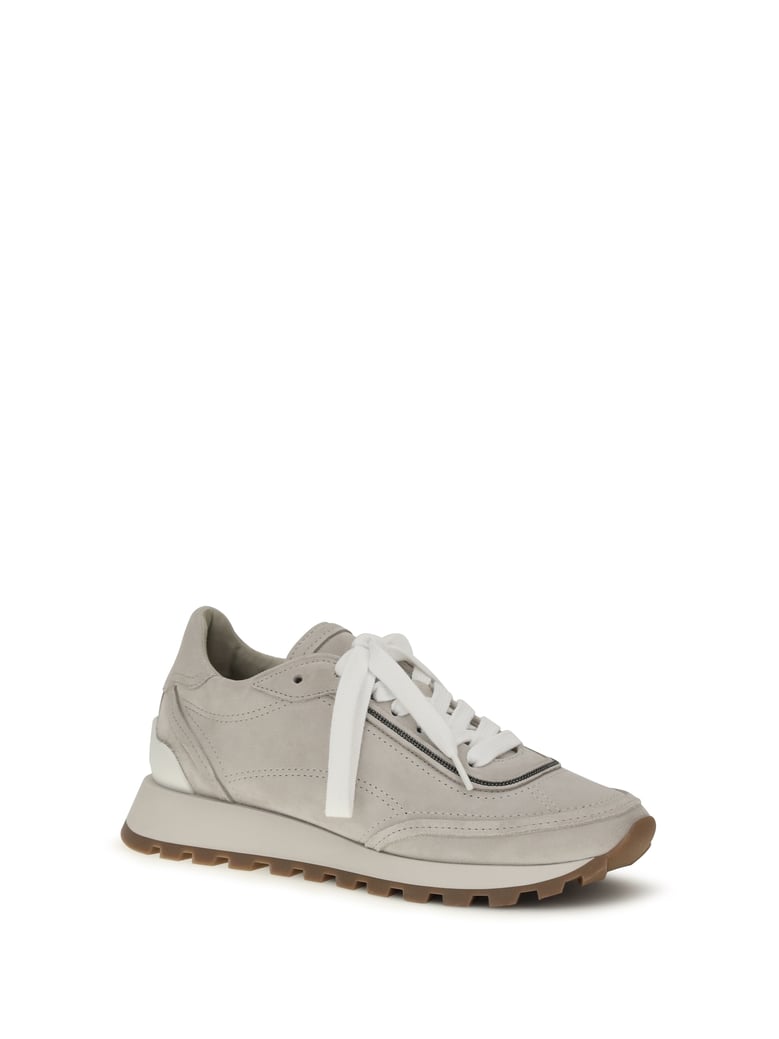 leather sneakers quartz by Selfnex