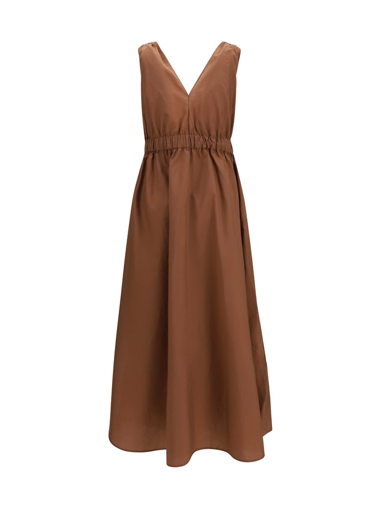 dress precious shoulder detail firebrick by Selfnex