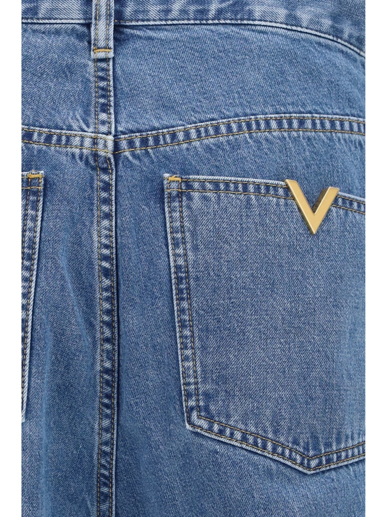 straight-leg denim jeans by Selfnex