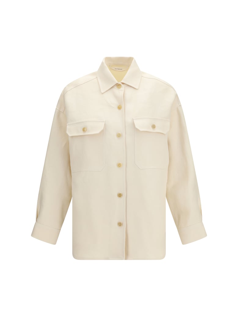 overshirt luisa linen cream by Selfnex