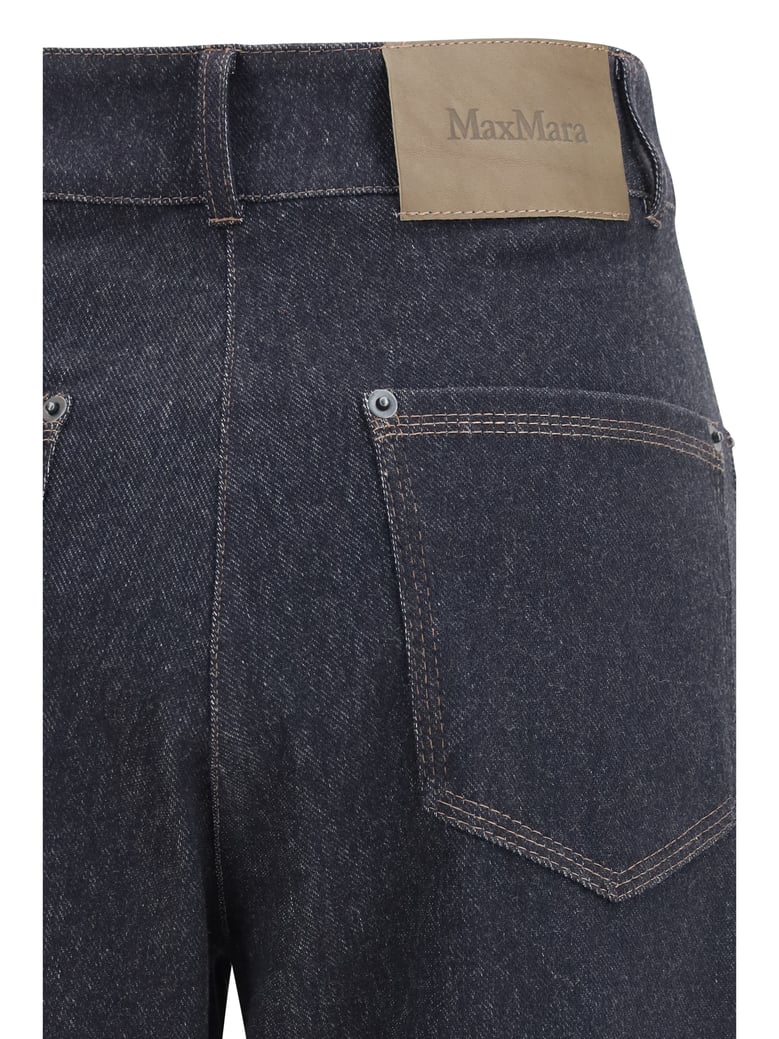 trousers ribes navy blue by Selfnex
