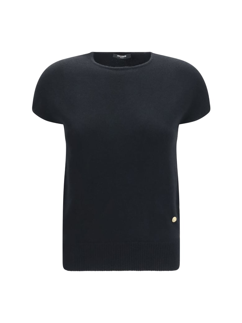 sweater wool and cashmere black by Selfnex