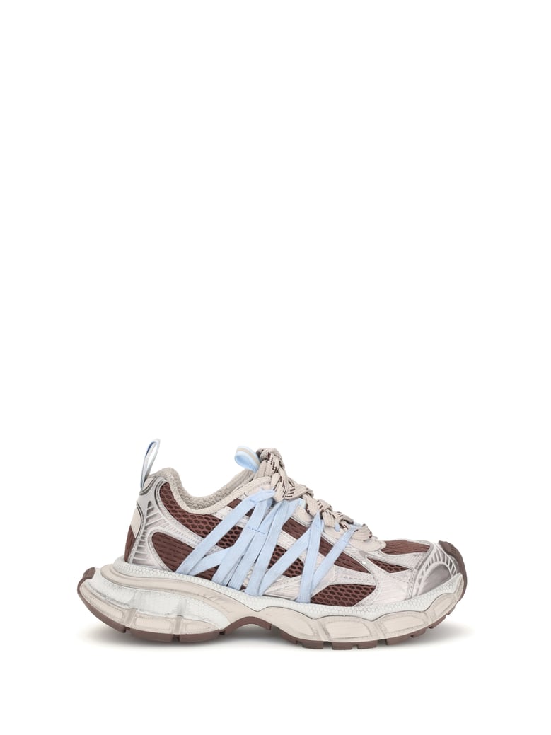 sneakers 3xl interlace brown/beige/blue by Selfnex