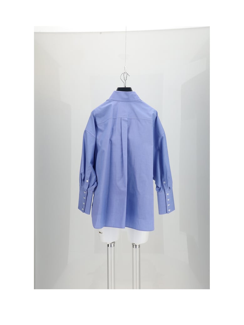 cotton shirt blue by Selfnex