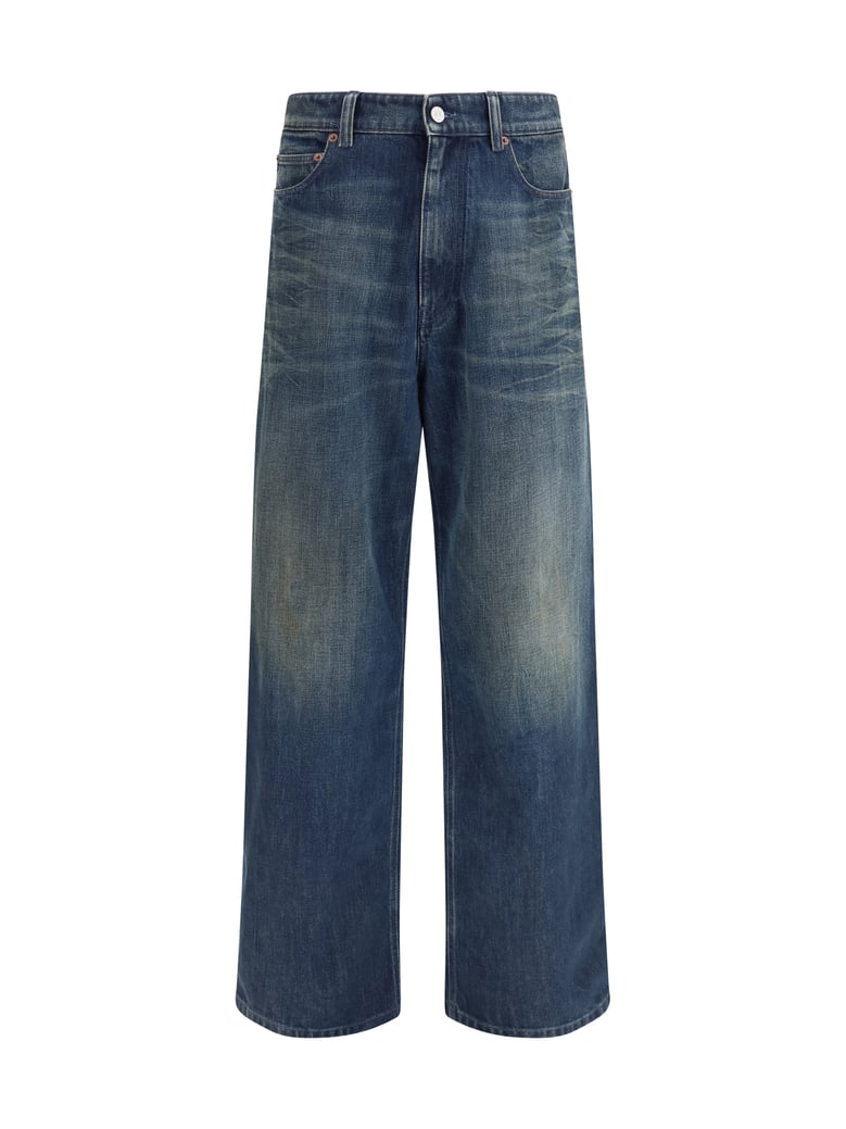 five-pocket pants dark blue by Selfnex