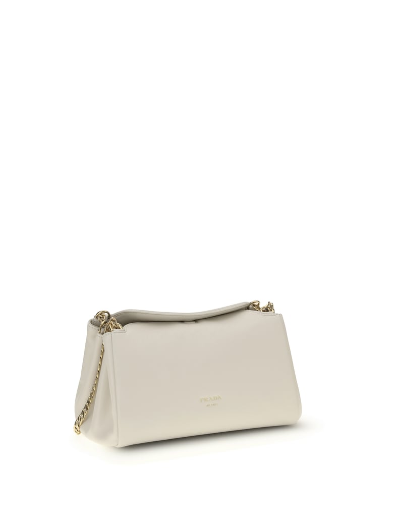 shoulder bag calf leather white by Selfnex