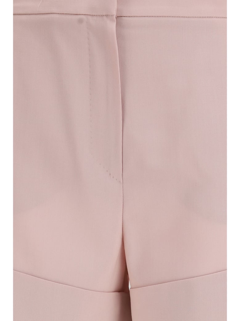 shorts mohair and silk canvas beige rose by Selfnex