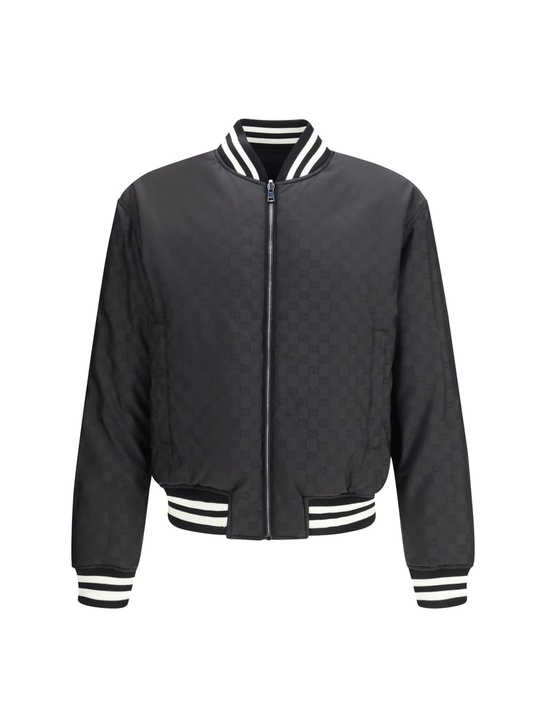 nylon jacket gg supreme black by Selfnex