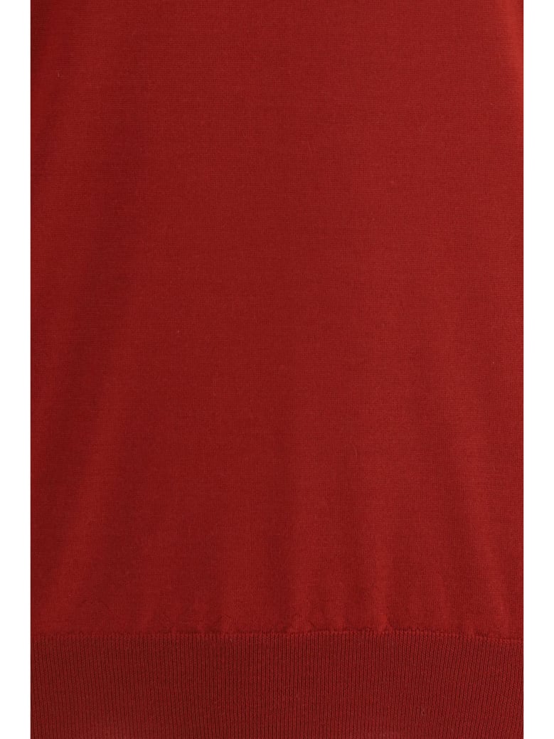 sweater virgin wool cherry/mist by Selfnex