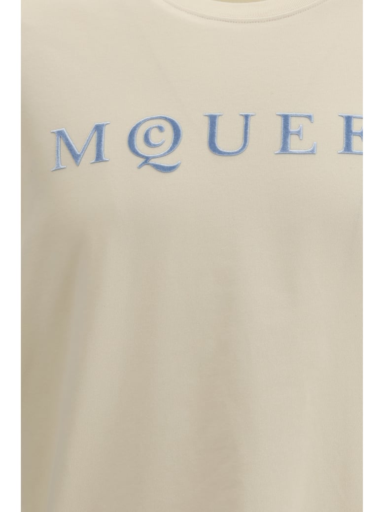 cotton t-shirt chalk/ice blue by Selfnex