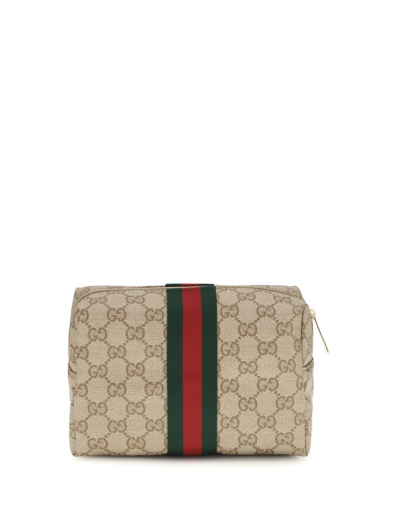 beauty case with web stripe by Selfnex