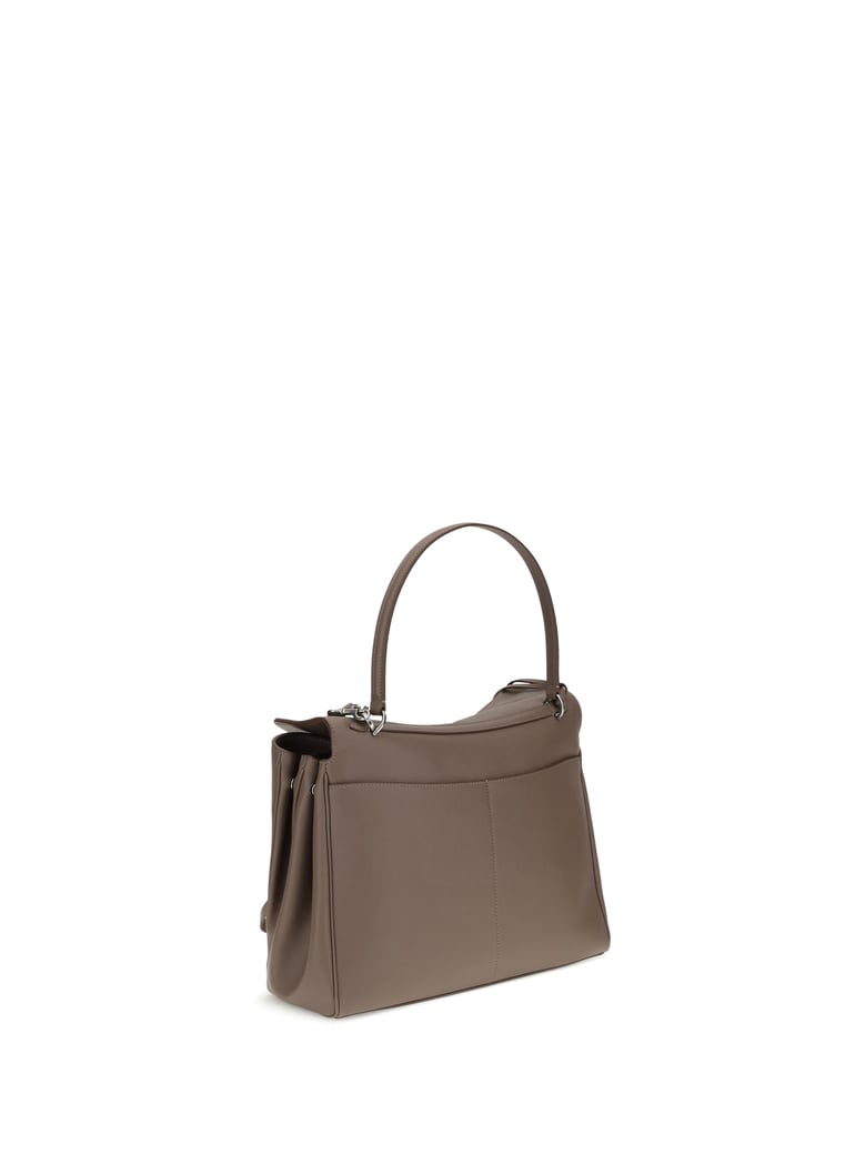 shoulder bag rodeo calf leather taupe by Selfnex
