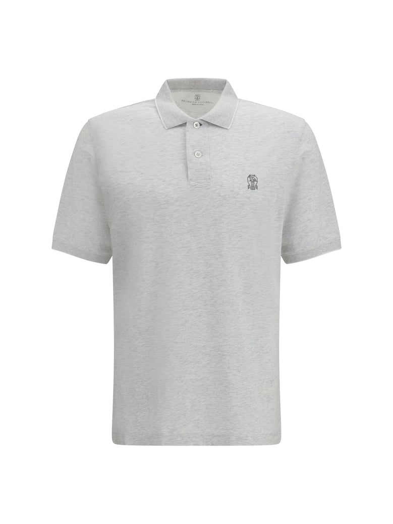 polo shirt pearl/white by Selfnex