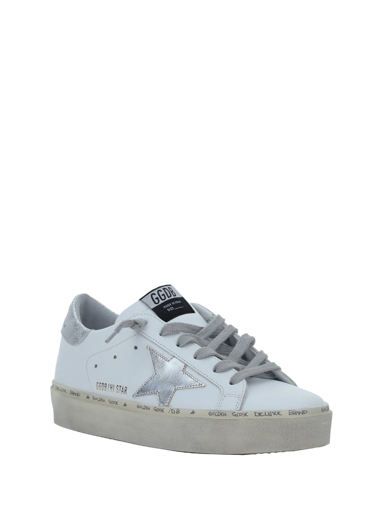 sneakers hi star white/silver by Selfnex
