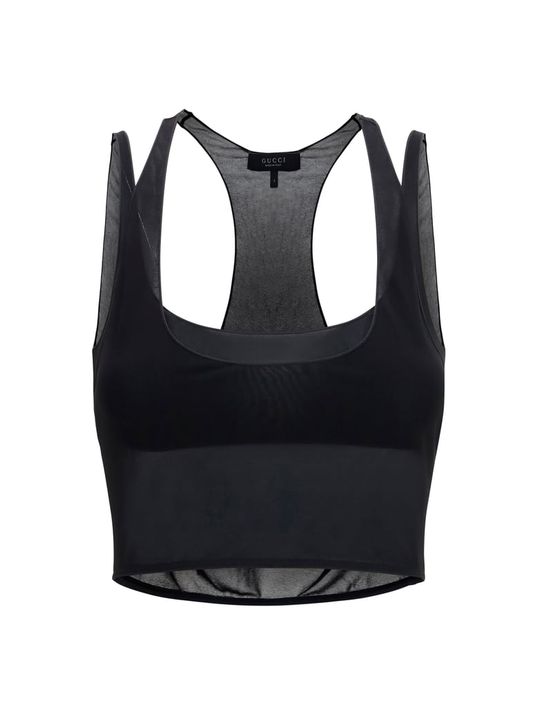 bralette viscose black by Selfnex