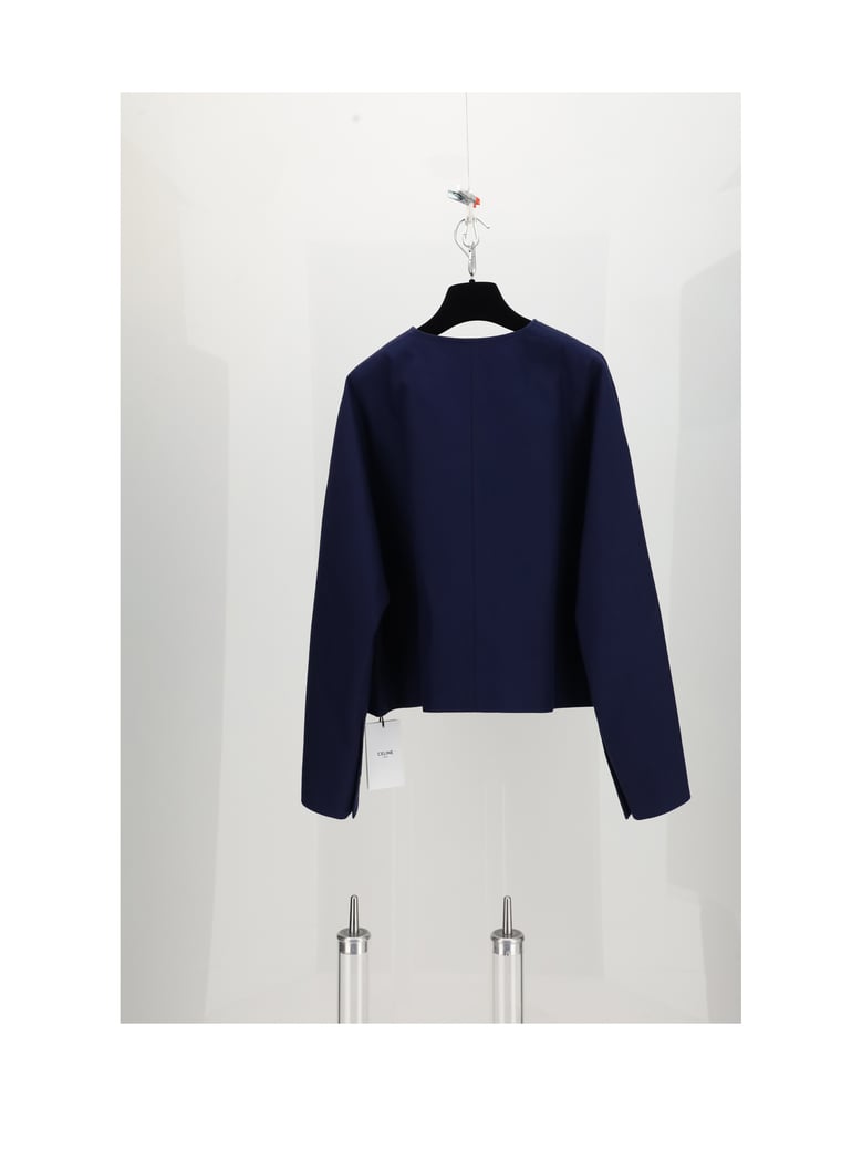 cardigan jacket royal blue by Selfnex