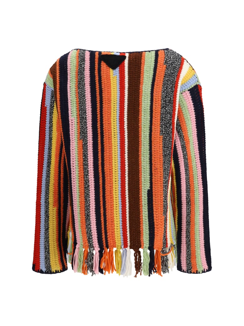 sweater wool-cashmere multicolour by Selfnex