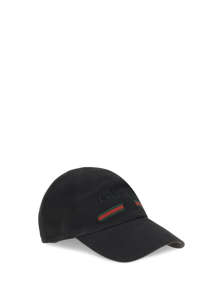baseball cap cotton black by Selfnex