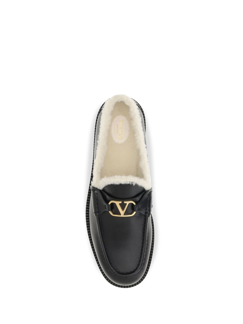loafers vlogo black/white by Selfnex