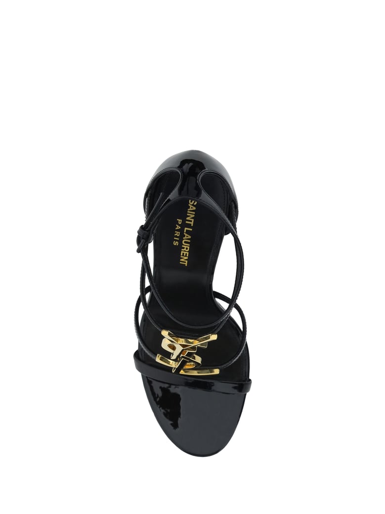 sandals cassandra black calf leather by Selfnex