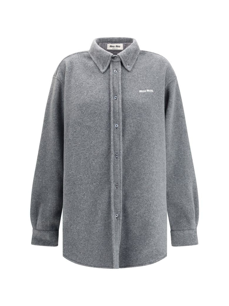 shirt button-up grey by Selfnex