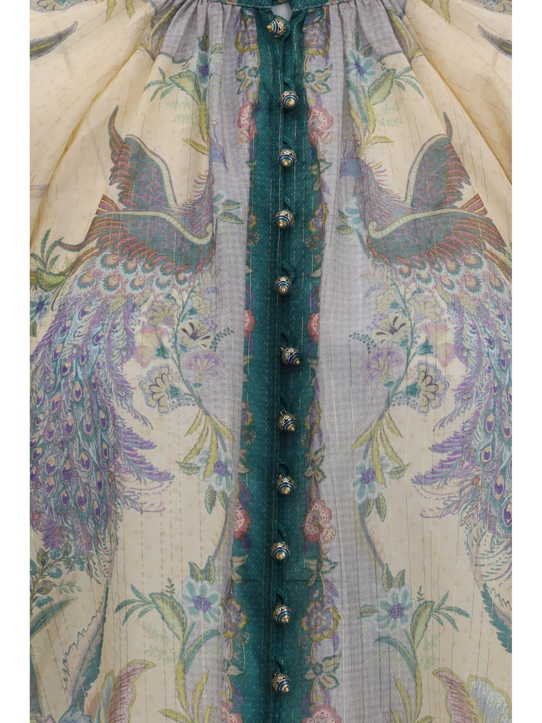 shirt indra cream silk-blend by Selfnex