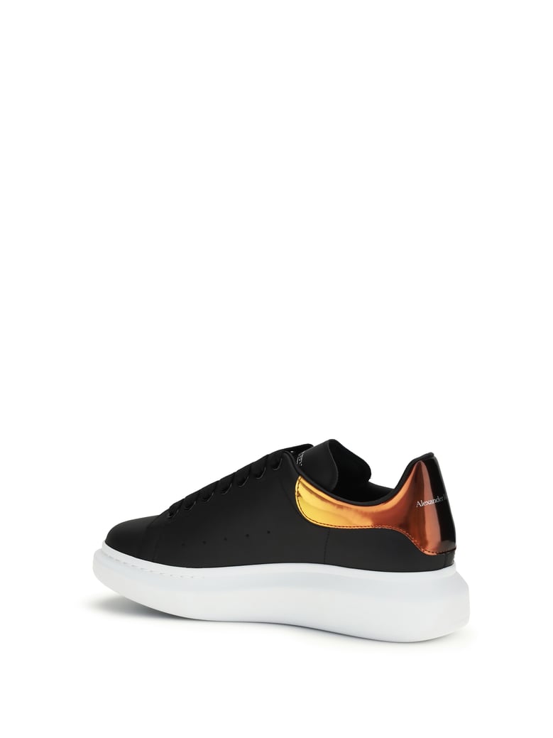 sneakers platform black/orange by Selfnex