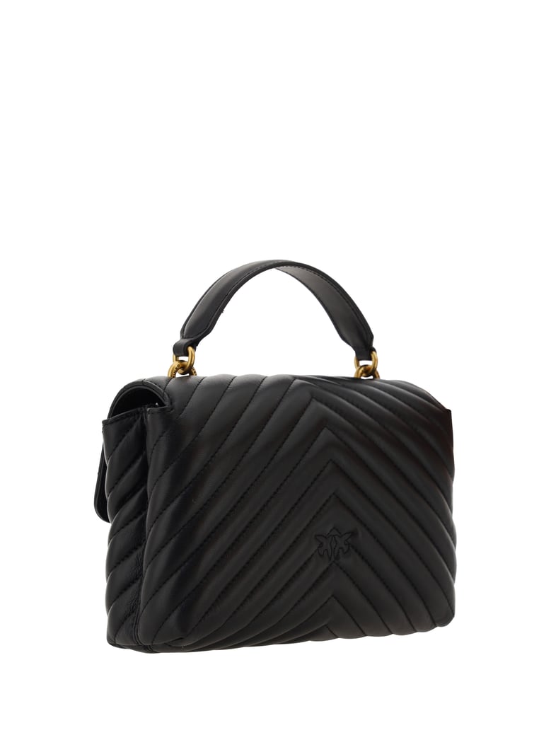 handbag love lady mini black/antique gold by Selfnex