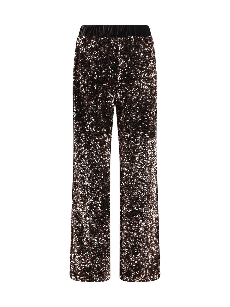 velvet pants bronze by Selfnex