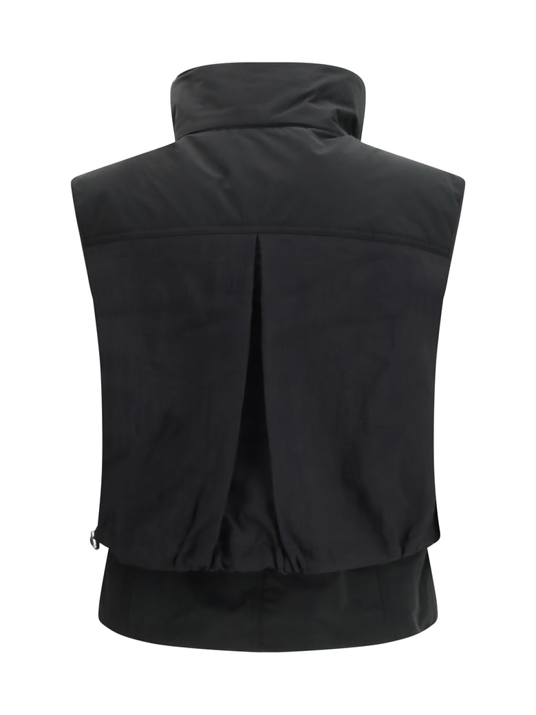 vest geraldine black nylon by Selfnex