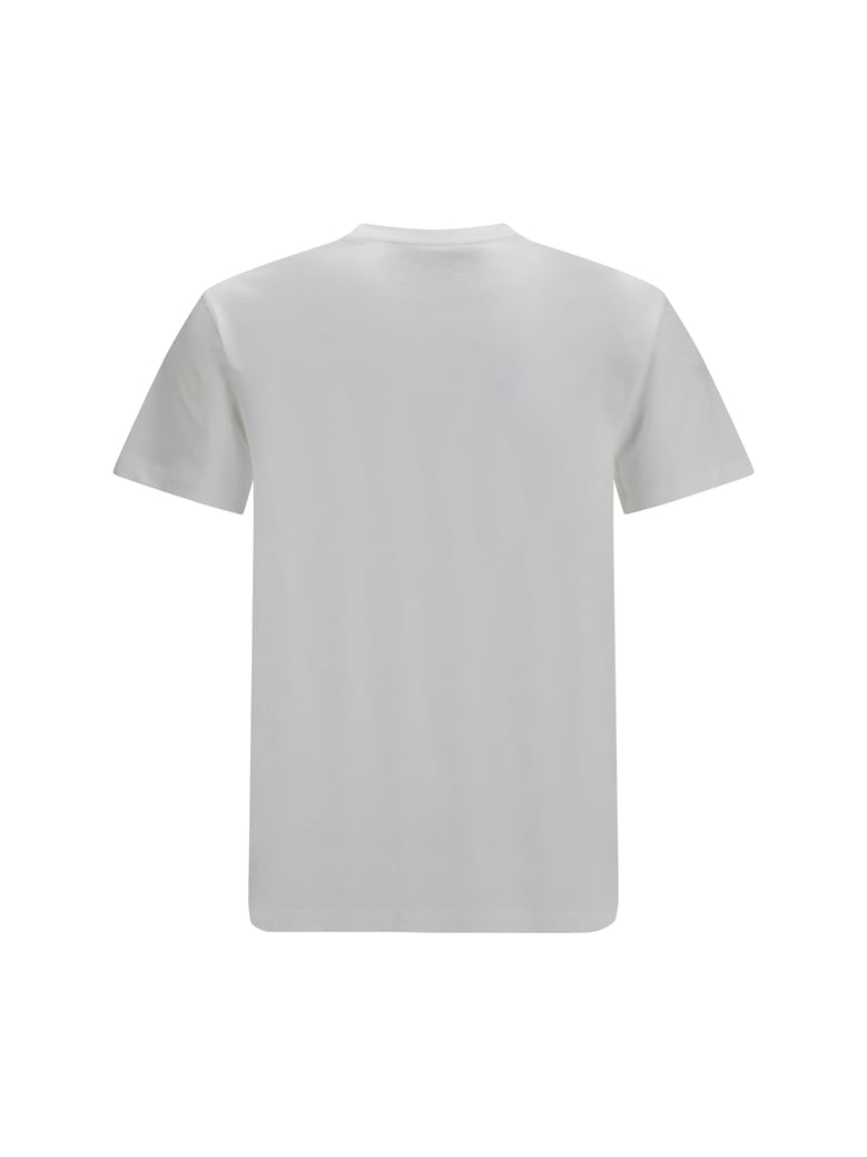cotton t-shirt vlogo white by Selfnex