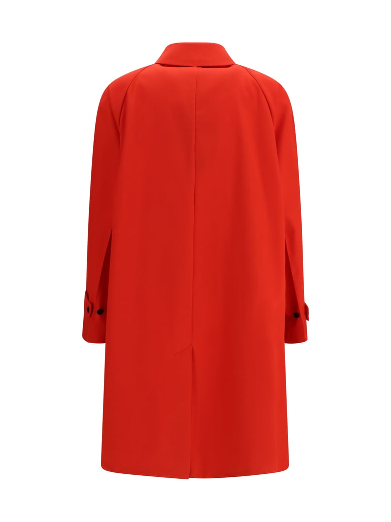 coat cotton gabardine red by Selfnex