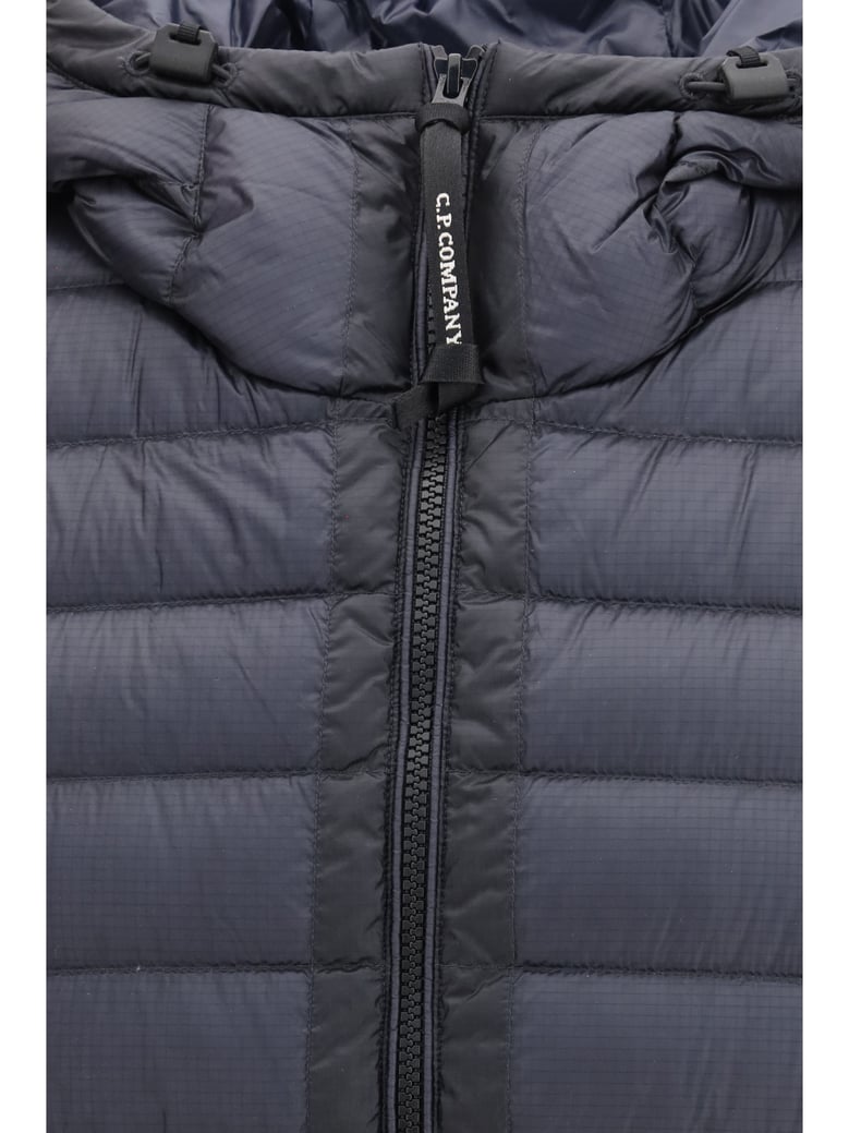 hooded down jacket d.d. shell total eclipse by Selfnex