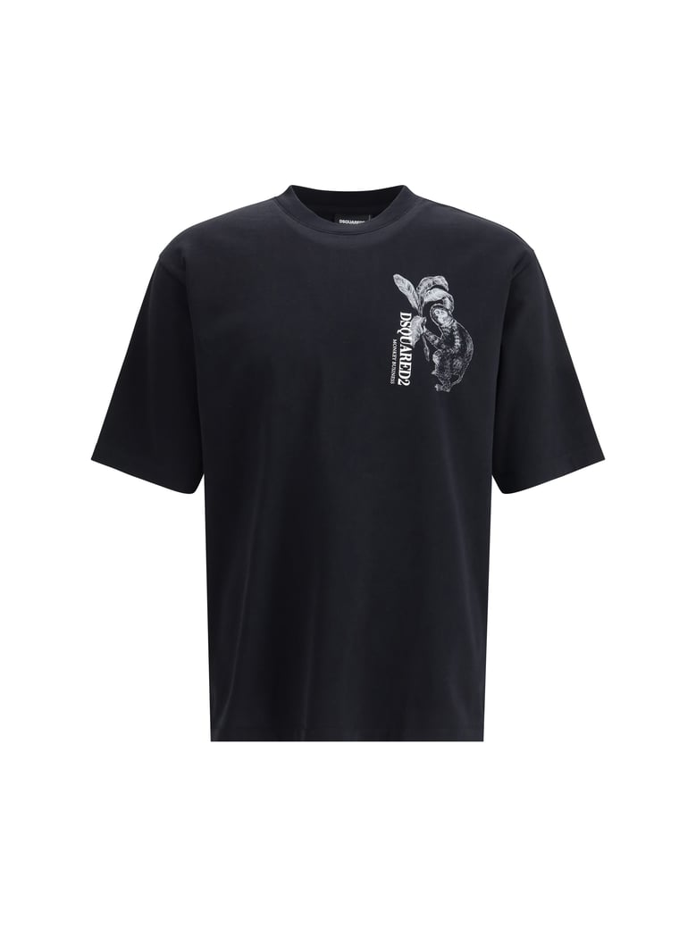 t-shirt monkey business black by Selfnex