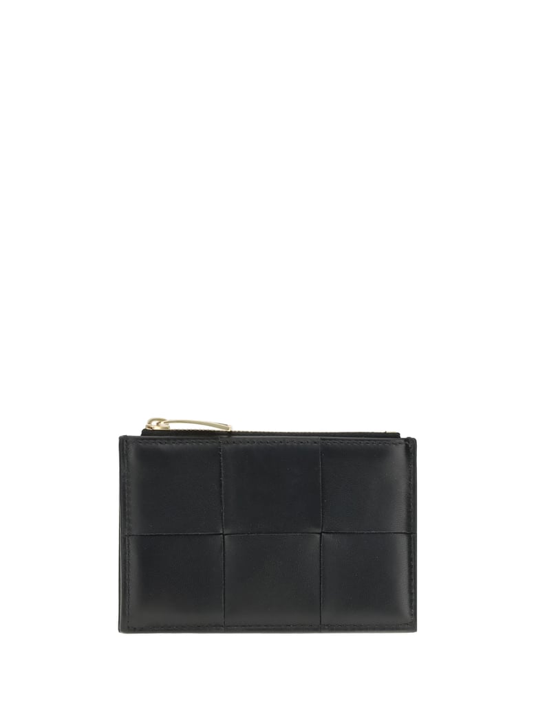 card holder lambskin black/gold by Selfnex