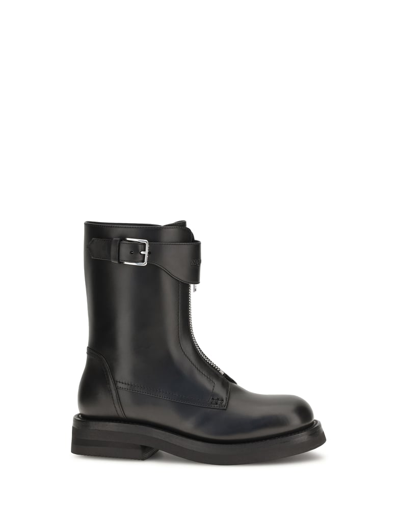 leather boots black by Selfnex
