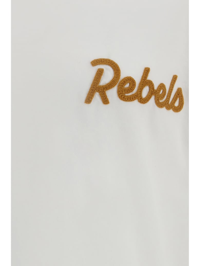 t-shirt rebels white by Selfnex