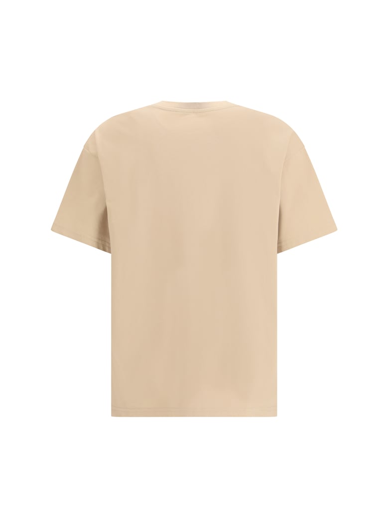 t-shirt logo beige/black by Selfnex