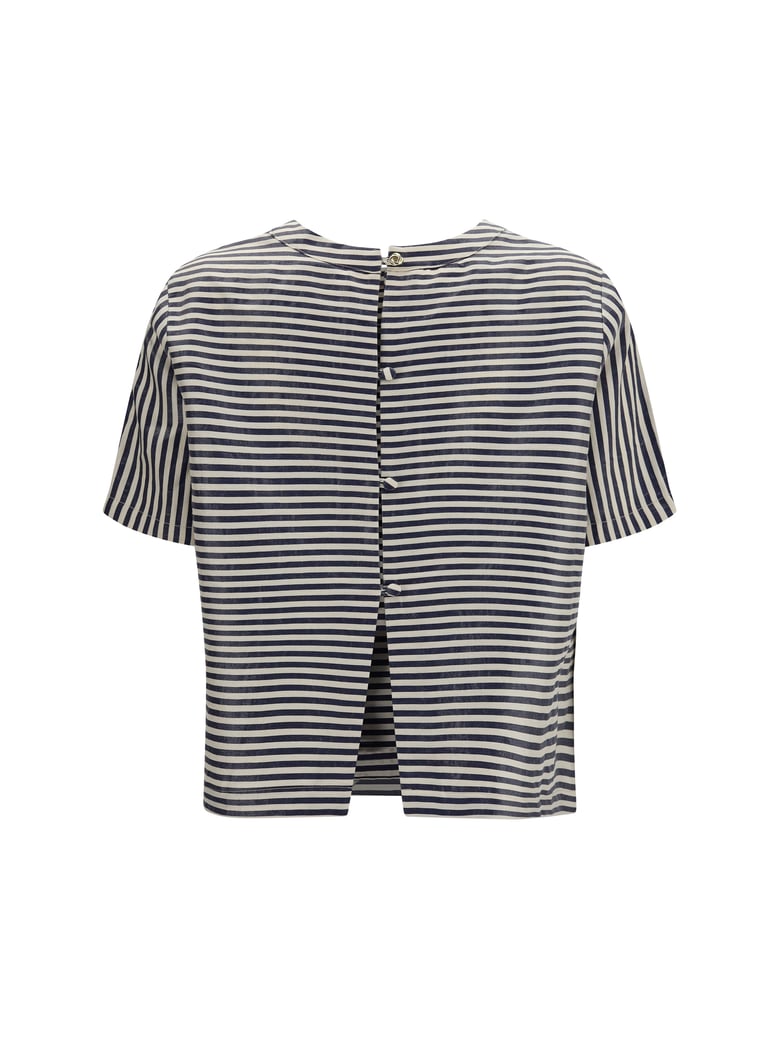 short-sleeved t-shirt midnight blue by Selfnex