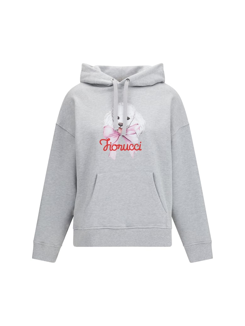 hoodie poodle print grey by Selfnex