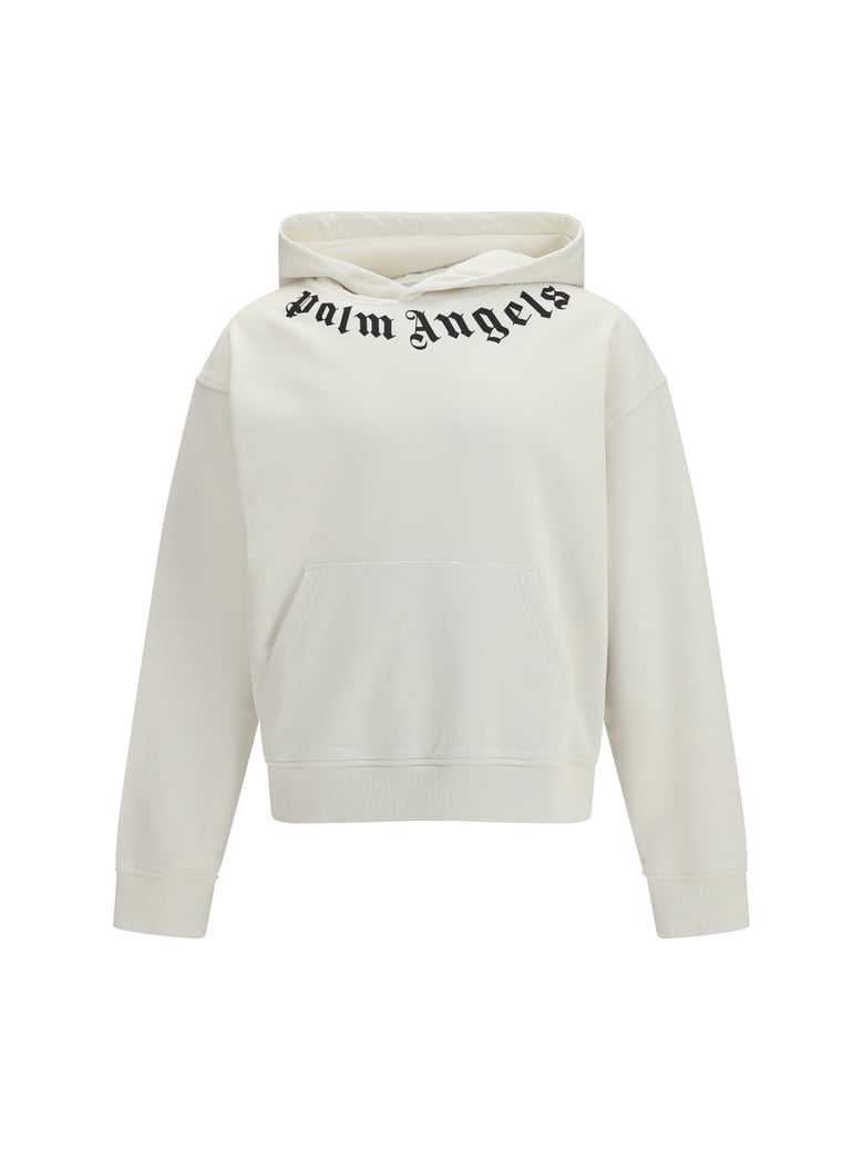 hoodie neck logo off-white/black by Selfnex